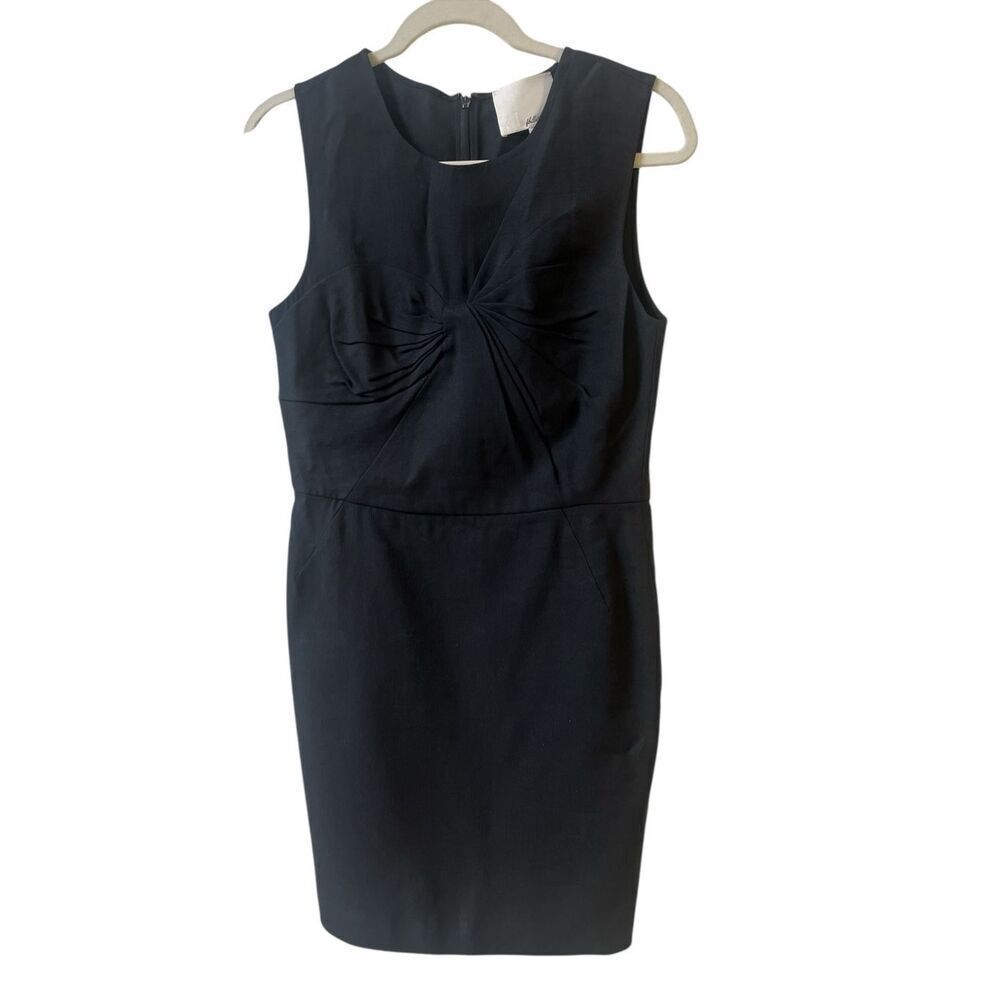 3.1 Phillip Lim little black dress linen blend sz 6 - Picture 1 of 4